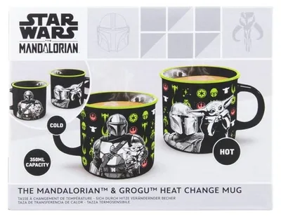 Produktbild von Star Wars: The Mandalorian Tasse mit Thermoeffekt Mandalorian and Grogu