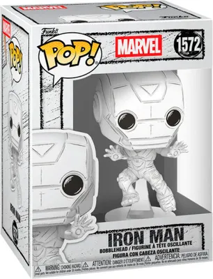 Produktbild von Funko Pop! Marvel: Sketched - Iron Man #1572