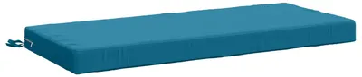 Imagen del producto de Cojín de banco SOEST 100% Poliéster Azul Claro 120 x 50 x 8 cm