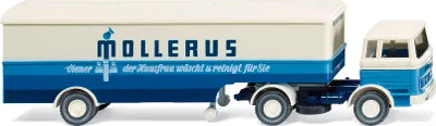 Produktbild von Wiking LKW MB 1620 K-Sz Koffersattelzug Mollerus 051318