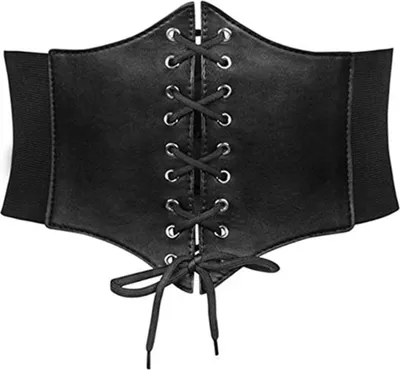 Produktbild von MODFU Damen Gürtel Elastischer Taillengürtel, Hüftgürtel Stretch Gürtel mit Hakenverschluss Bindgürtel, Obi gürtel 103cm