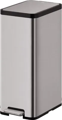 Produktbild von EKO - Ecomaid Treteimer 45 Liter - Stainless steel Plastic - Grau Matt Edelstahl