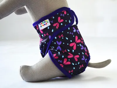 Produktbild von GaGa's Höschen für Hunde Butterfly M