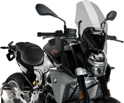 Zdjęcie produktu dla PUIG Naked touring screen smoked clear ABE approved for Bmw f 900 r