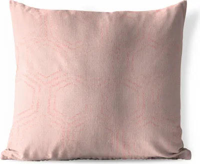 Produktbild von MuchoWow® Outdoor Kissen - Rosa - Muster - Luxus - 60x60 cm - Wetterfest - Lounge Kissen - Dekoration - Schlaf Kissen