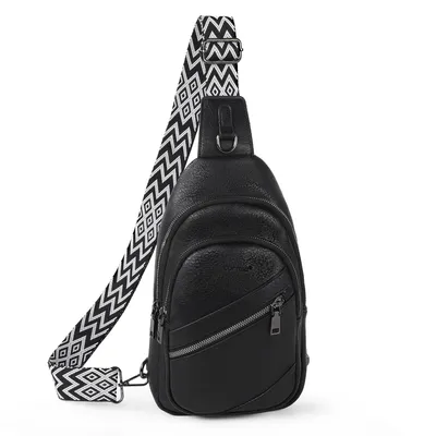 Produktbild von Umhängetasche Brusttasche Damen Sling Bag Rucksack Frauen Schultertasche Handy Umhängetasche Crossbag Umhängen für Outdoorsport