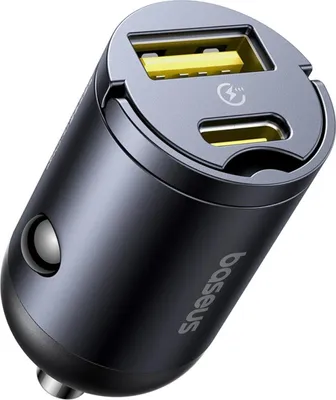 Obrázek produktu pro Baseus Tiny Star Mini, Auto, Zapalovač na doutníky, Černá