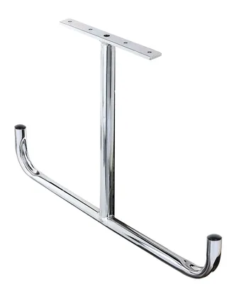 Produktbild von Alberts 802066 Deckenhaken | T-Form, abgewinkelt | galvanisch blau verzinkt | Gesamtbreite 430 mm | Gesamthöhe 295 mm