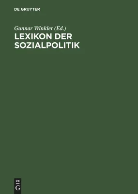 Produktbild von Lexikon der Sozialpolitik