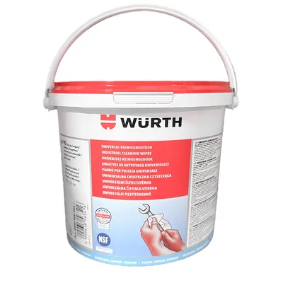 Produktbild von Würth 0890900902 Universal-Reinigungstücher UNI 90 Stück Eimer