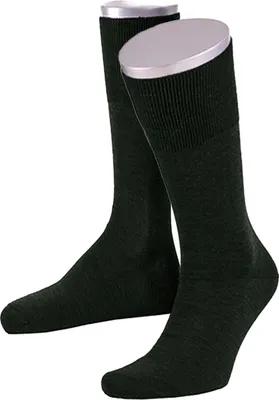Produktbild von Uni jemné lovecké ponožky s merino vlnou oliv-42-43