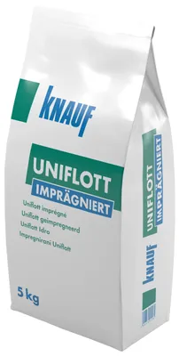 Produktbild von Knauf Uniflott imprägniert Gipsspachtel-Masse 5 kg
