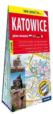 Obrázek produktu pro Katowice plan miasta 1:20 000 papier 2024