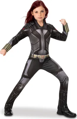 Produktbild von Kids Black Widow Costume From Marvel Black Widow - Size L