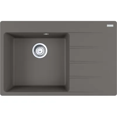 Produktbild von Franke Einbauspüle Centro CNG 611-78 A Fragranit Steingrau, Becken links