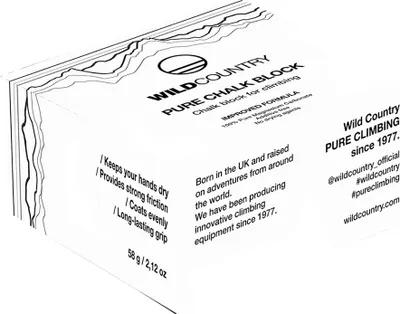 Zdjęcie produktu dla Magnezja wspinaczkowa Wild Country Pure Chalk Block 58G