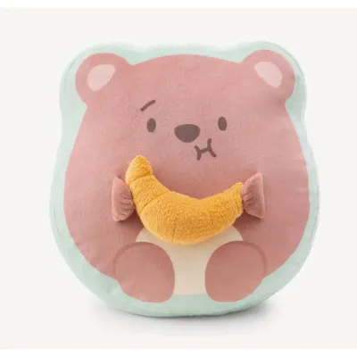 Immagine prodotto di NICI orso di peluche Nomo con cornetto 35x33x12cm - marrone - morbido peluche mymochi - elegante peluche per coccole o come accessorio - ottimo regalo per bambini e adulti | 62391