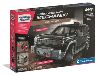 Produktbild von Wissenschaftsspielzeug Mechanik-Labor Jeep Recon (Polnisch) Clementoni 50401