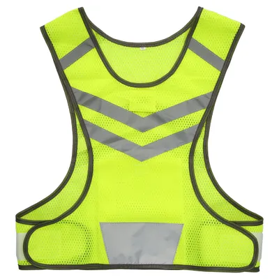 Produktbild von Outdoor Sports Running Reflektierende Weste Einstellbare Leichte Mesh Sicherheitsausruestung fuer Frauen Maenner Jogging Radfahren Gehen