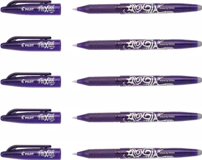 Produktbild von Frixion Ball 0.7 violett 5-er Set