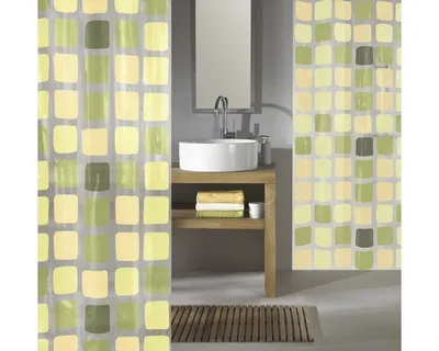 Immagine prodotto di Tenda da doccia Kleine Wolke PEVA SONNY Alge 180 x 200 cm