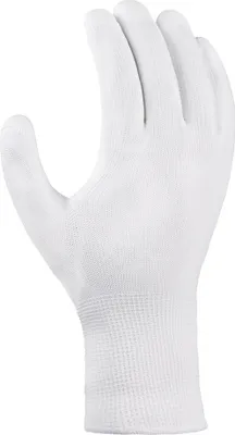 Produktbild von teXXor® Polyester-Strickhandschuhe POLYURETHAN BESCHICHTET, Weiß/Weiß