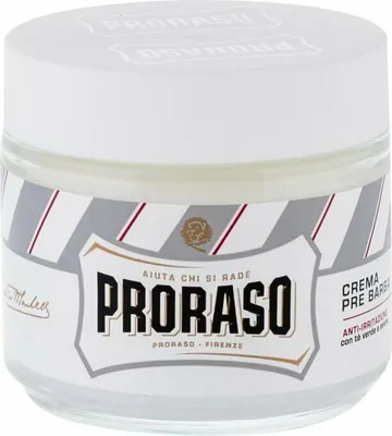 Image de Proraso white Pre Shave Cream Sensitive Haut 100ml