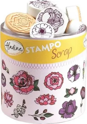 Obrázek produktu pro Razítka Stampo Scrap - kytičky