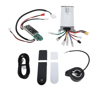 Zdjęcie produktu dla Zestaw kontrolera skutera elektrycznego DC 36V 350W z przepustnicą kciukową i deską rozdzielczą dla Xiaomi M365 1S Pro Pro2 (replika YFS)