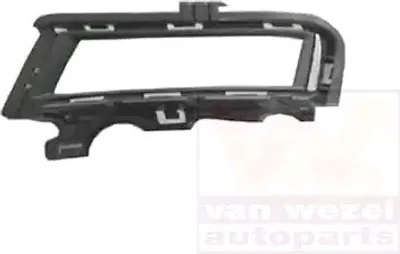 Obrázek produktu pro VAN WEZEL Ventilační mřížka Mřížka nárazníku pro VW Golf VII hatchback (5G1, BQ1, BE1, BE2) s otvorem/otvory pro mlhová světla