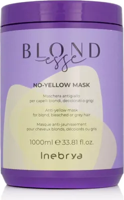 Productafbeelding van INEBRYA Blondesse Masker tegen Gele Tinten, 1000 ml