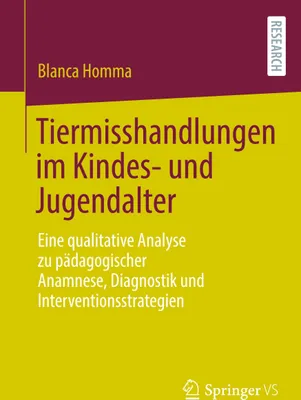 Produktbild von Tiermisshandlungen im Kindes- und Jugendalter
