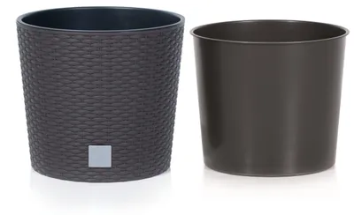 Produktbild von Runde Pflanzschale Rato DRTUS300L mit Inneneinsatz | Umbra