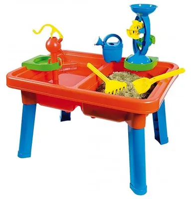 Image de Table multi activites eau et sable avec accessoires - androni - jeu plein air