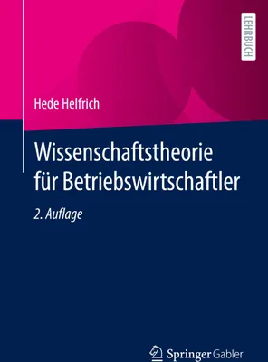 Produktbild von Wissenschaftstheorie für Betriebswirtschaftler