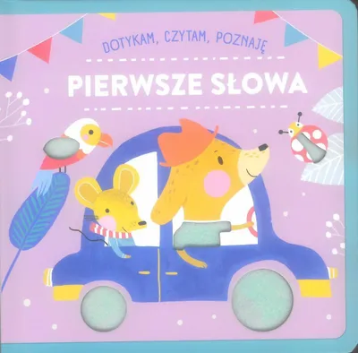Obrázek produktu pro Dotykam czytam poznaję Pierwsze słowa książeczka edukacyjna