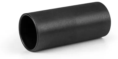 Image de BoarderKING : Rouleau en plastique pour planche d'équilibre, 14 x 33 cm, creux, noir