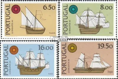 Produktbild von Briefmarken Portugal 1980 Mi 1504x-1507x (kompl.Ausg.) postfrisch LUBRAPEX80