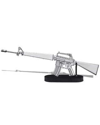 Image de puzzle 3D, fusil d'assaut M16A1, Piececool, métal, 86 pièces