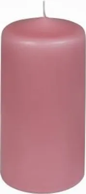 Produktbild von Premium Stumpenkerzen Staubrosa 120 x 60 mm, 1 Stück