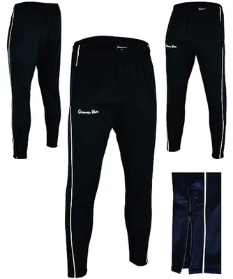Produktbild von STRIKER Herren-Trainingsanzug mit doppelter Lage, atmungsaktiver Sport- und Jogginganzug aus Polyester, Trainingsset, Größe:48/S, Farbe:Rot