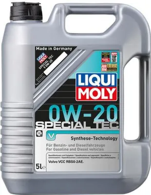 Produktbild von LIQUI MOLY Special Tec V für 0W-20 5 Liter Motoröl Motorenöl VCC RBS0-2AE Öl