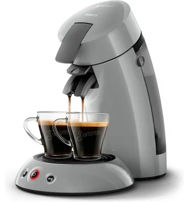 Produktbild von Senseo Original HD6553/71, Pod-Kaffeemaschine, 0,7 l, Kaffeepad, 1450 W, Grau