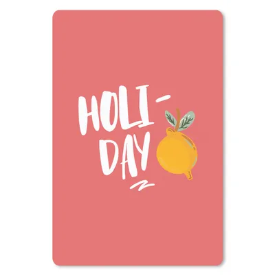 Produktbild von MuchoWow® Mauspad Mousepad Sommer - Rosa - Zitrone 40x60 cm - Mousepads - Maus Mat - Pad - Mausunterlage - Schreibtisch Accesoire