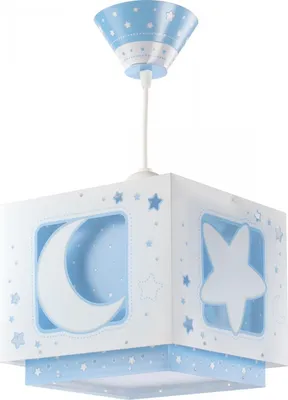 Produktbild von Dalber Hängelampe Moonlight - Glow In The Dark Blau