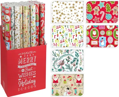 Immagine prodotto di Rotolo di carta da regalo NATALE