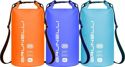 Image de BRUNELLI Dry Bag 25L Sac marin étanche Sac d'emballage Sac de séchage - Couleur : Bleu