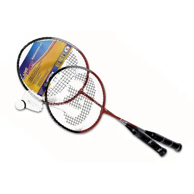 Produktbild von TTC New Sports Badminton-Set, 2 Schläger und 1 Federball