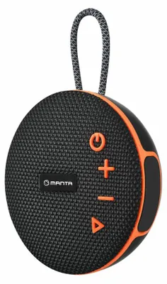 Zdjęcie produktu dla Głośnik przenośny bluetooth 5.3 Manta SPK02GO TWS microSD, AUX-IN, USB-C MP3, WAV