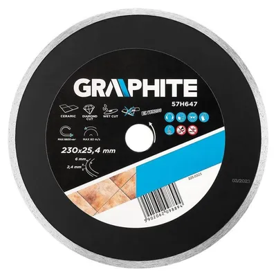Obrázek produktu pro GRAPHITE Pilový kotouč 165x30mm 24Z 57H650 na dřevo